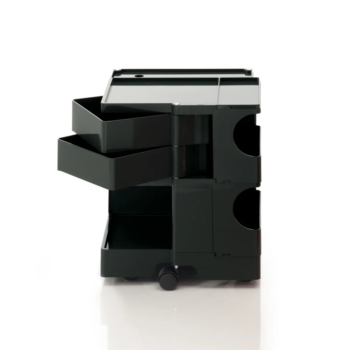 B-Line - Boby Caisson roulant 2/2, noir B-Line - Boby Caisson roulant 2/2, noir