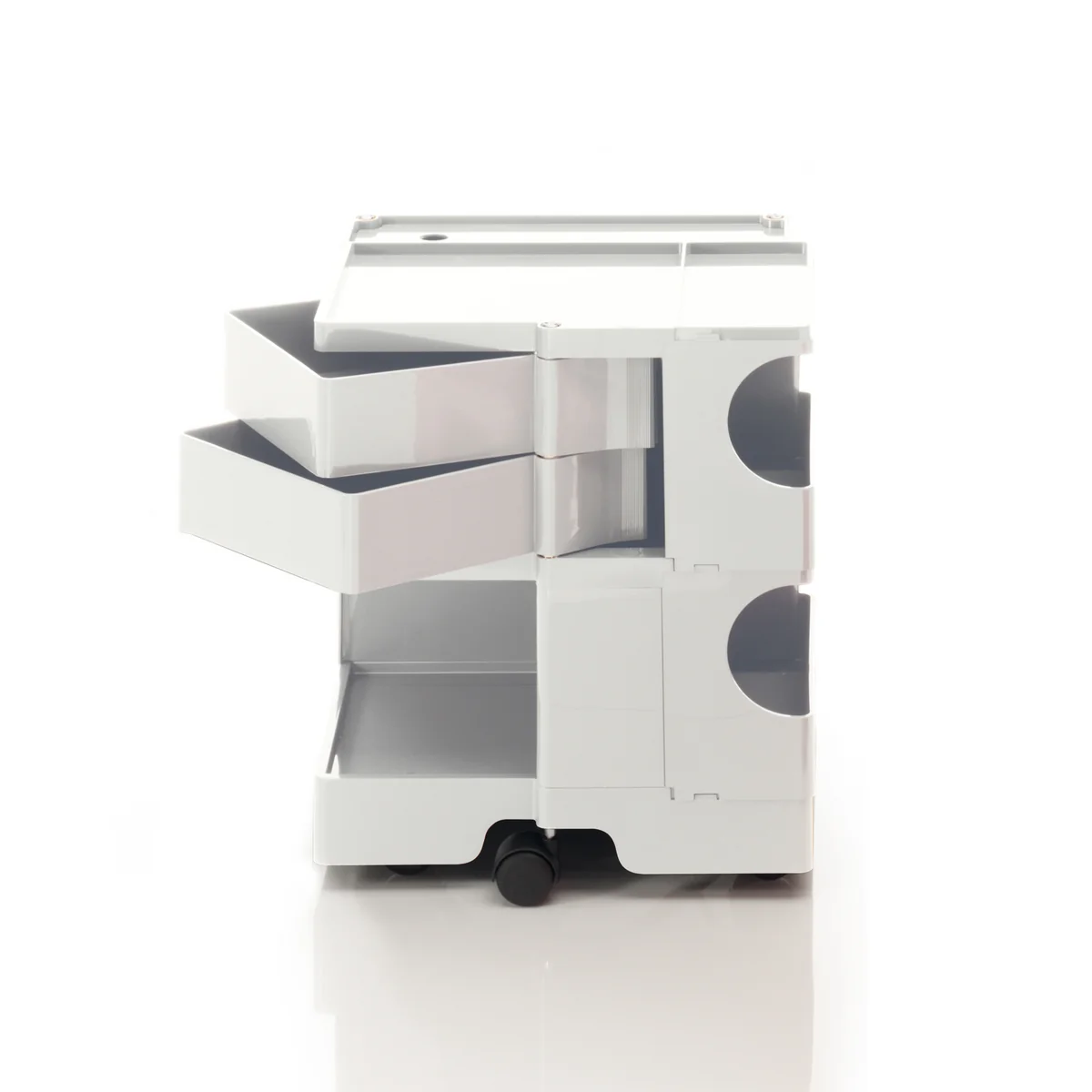 B-Line - Boby Caisson roulant 2/2, blanc B-Line - Boby Caisson roulant 2/2, blanc