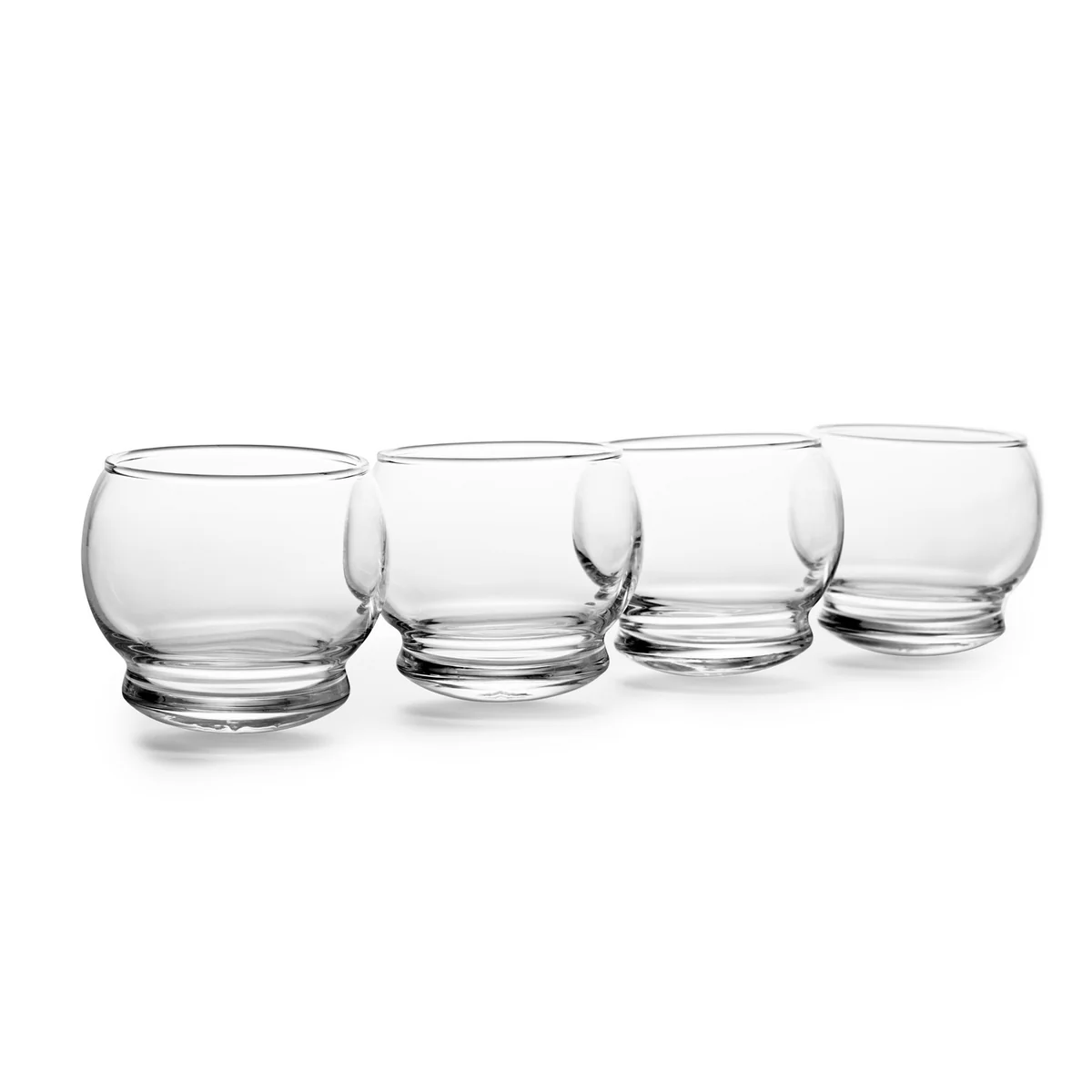 Normann Copenhagen - Rocking Glass (ensemble de quatre) Normann Copenhagen - Rocking Glass (ensemble de quatre)