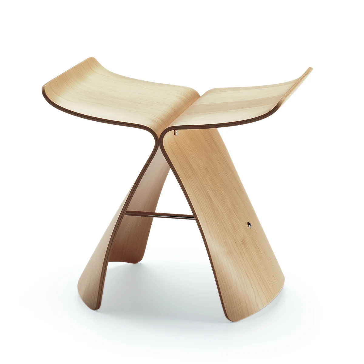 Vitra - Butterfly Stool, érable naturel Vitra - Butterfly Stool, érable naturel