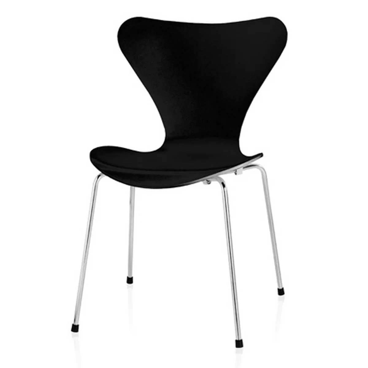 Fritz Hansen - Chaise Série 7, chrome / frêne teinté noir