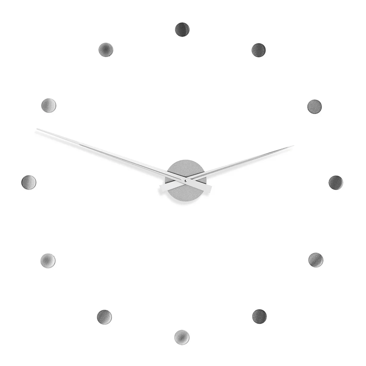 Radius Design - Horloge murale Flexible, acier inoxydable Radius Design - Horloge murale Flexible, acier inoxydable