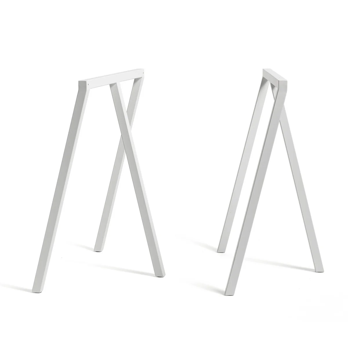 HAY - Loop tréteaux Stand Frame, H 72 cm, blanc (2 pièces) HAY - Loop tréteaux Stand Frame, H 72 cm, blanc (2 pièces)