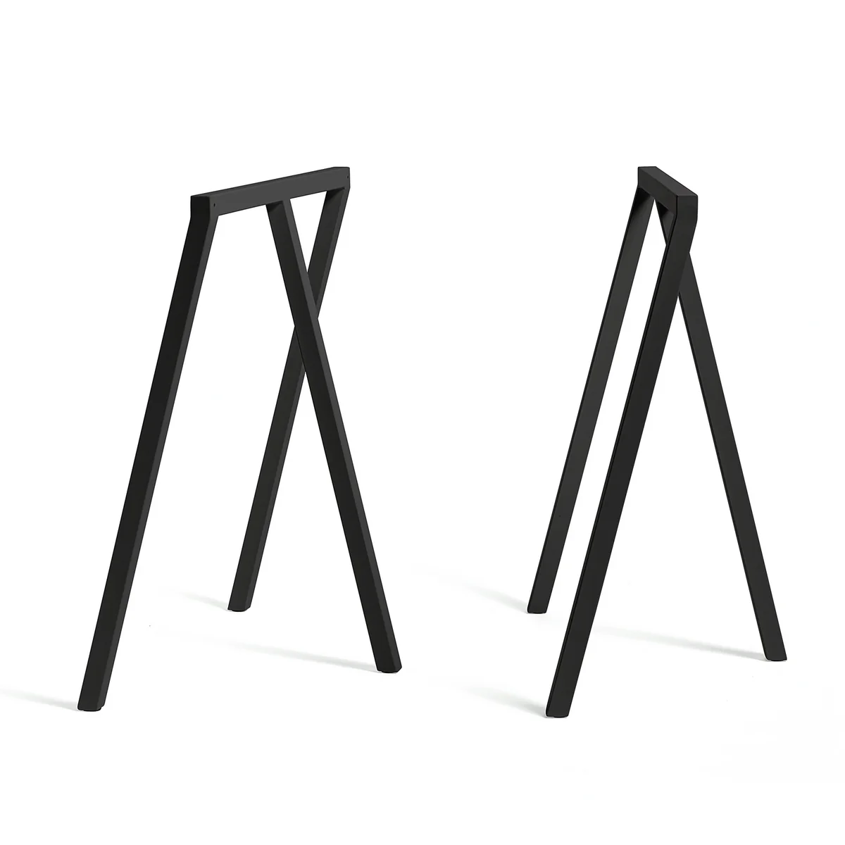 HAY - Loop tréteaux Stand Frame, H 72 cm, noir (2 pièces) HAY - Loop tréteaux Stand Frame, H 72 cm, noir (2 pièces)