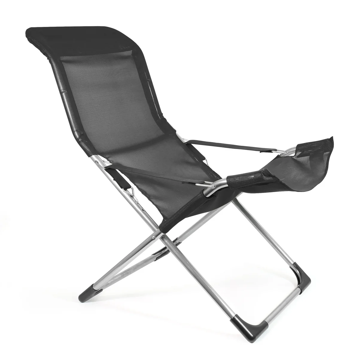 Fiam - Chaise Fiesta, aluminium noir Fiam - Chaise Fiesta, aluminium noir