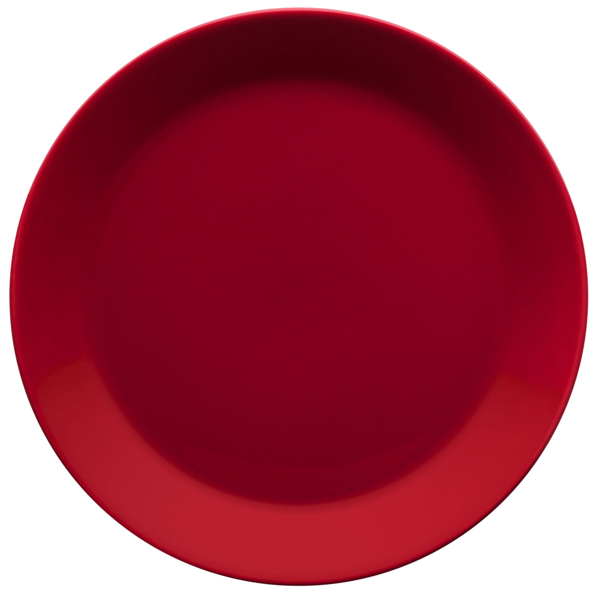iittala - teema assiette plate ø 21 cm, rouge