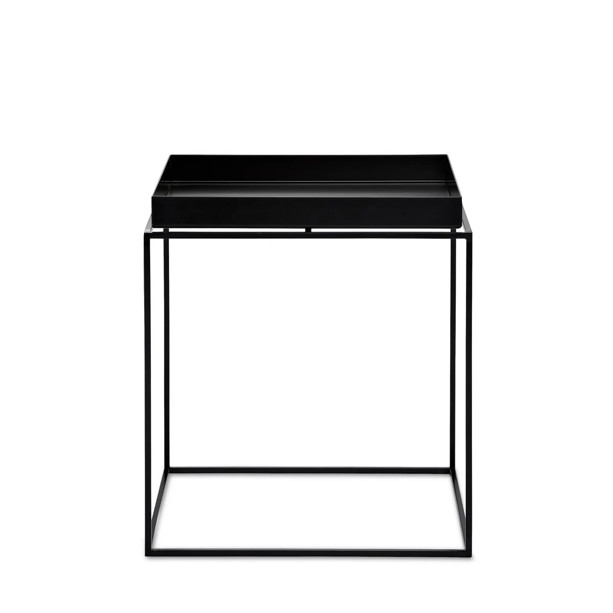 HAY - Tray Table 40 x 40 cm, noir HAY - Tray Table 40 x 40 cm, noir
