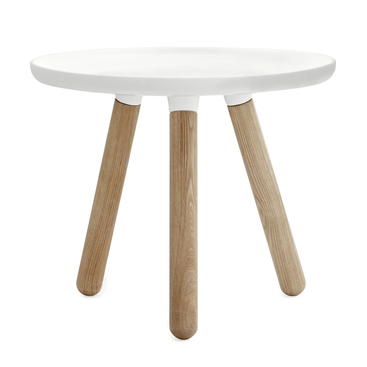 Normann Copenhagen - Tablo Ø 50 cm, blanc / naturel Normann Copenhagen - Tablo Ø 50 cm, blanc / naturel