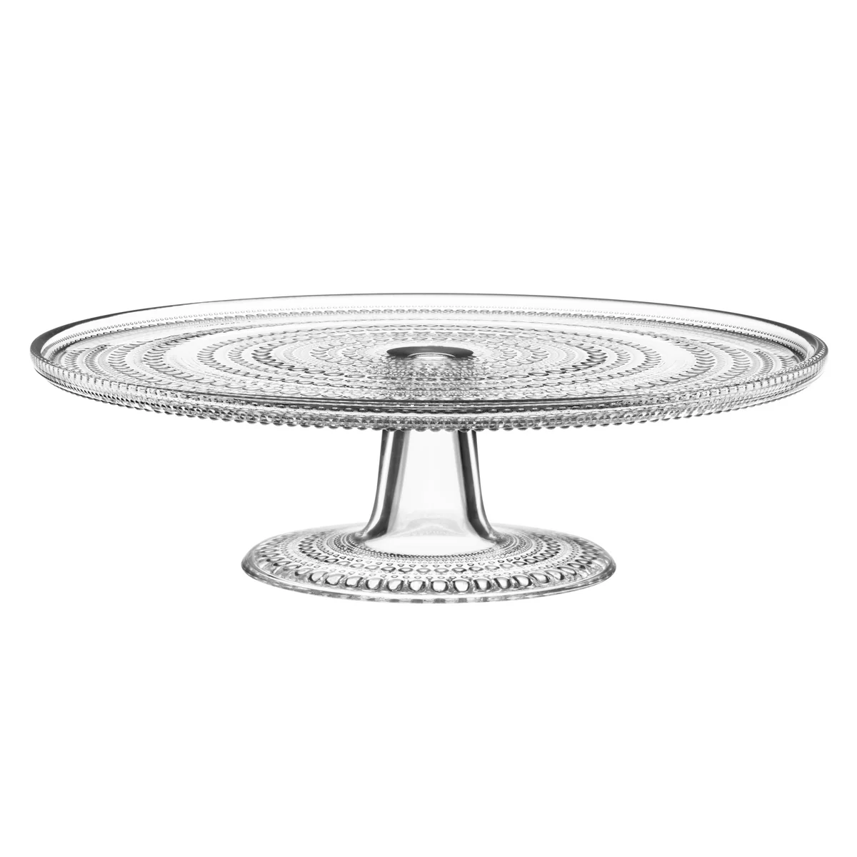 Iittala - Assiette à gâteau kastehelmi avec fond 3 1. 5 cm, transparent Iittala - Assiette à gâteau kastehelmi avec fond 3 1. 5 cm, transparent