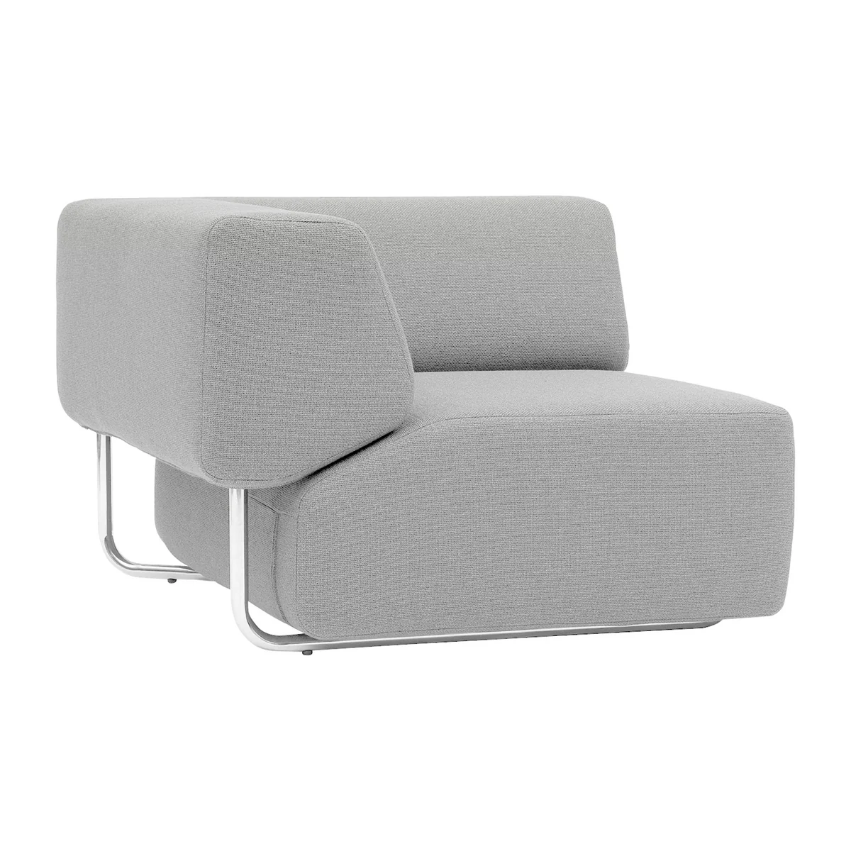 Softline - Canapé modulable Noa, élément d'angle, Vision gris clair (445) Softline - Canapé modulable Noa, élément d'angle, Vision gris clair (445)