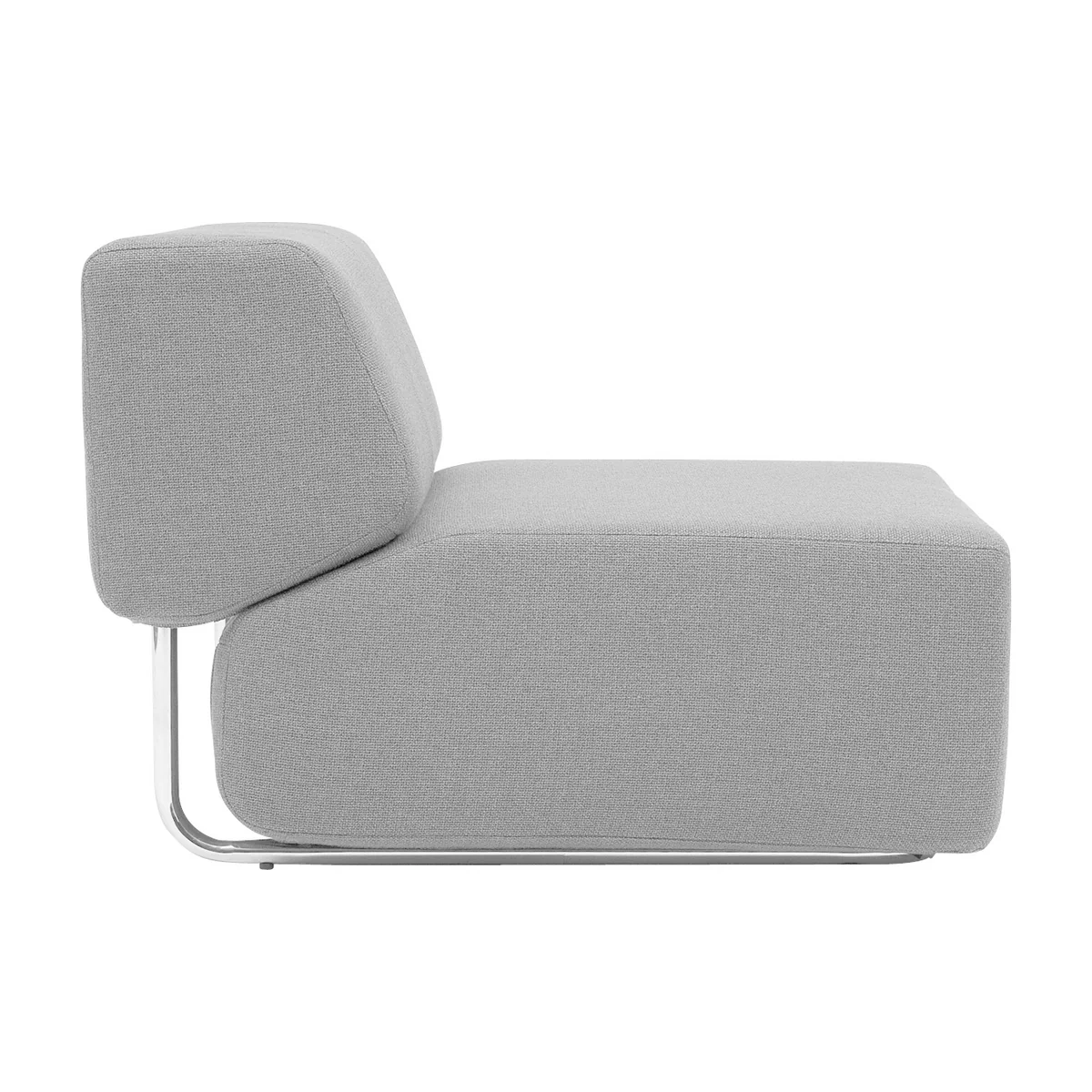 Softline - Canapé modulable Noa, élément individuel, Vision gris clair (445) Softline - Canapé modulable Noa, élément individuel, Vision gris clair (445)