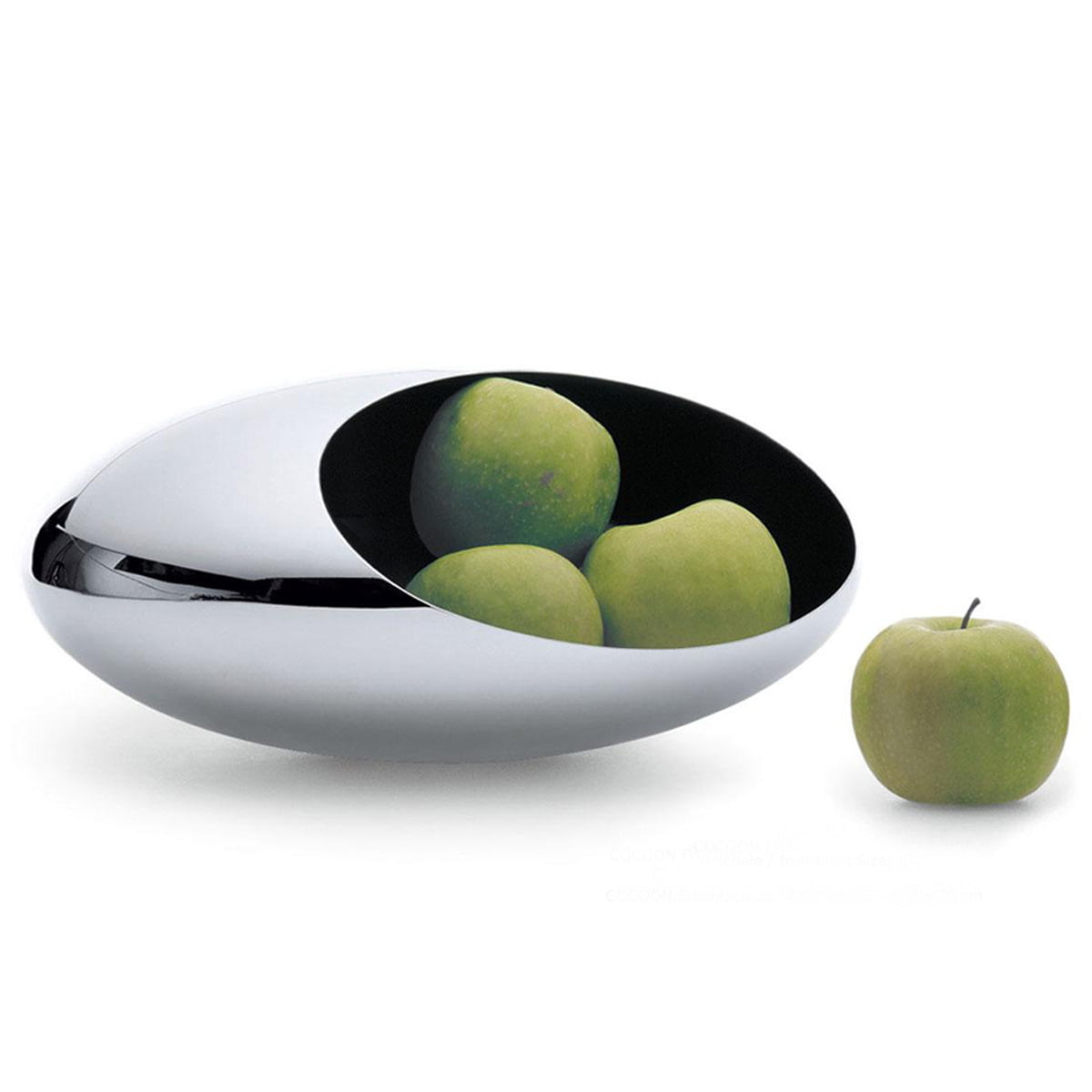 Coupe à fruits design en aluminium Iole - GdeGdesign