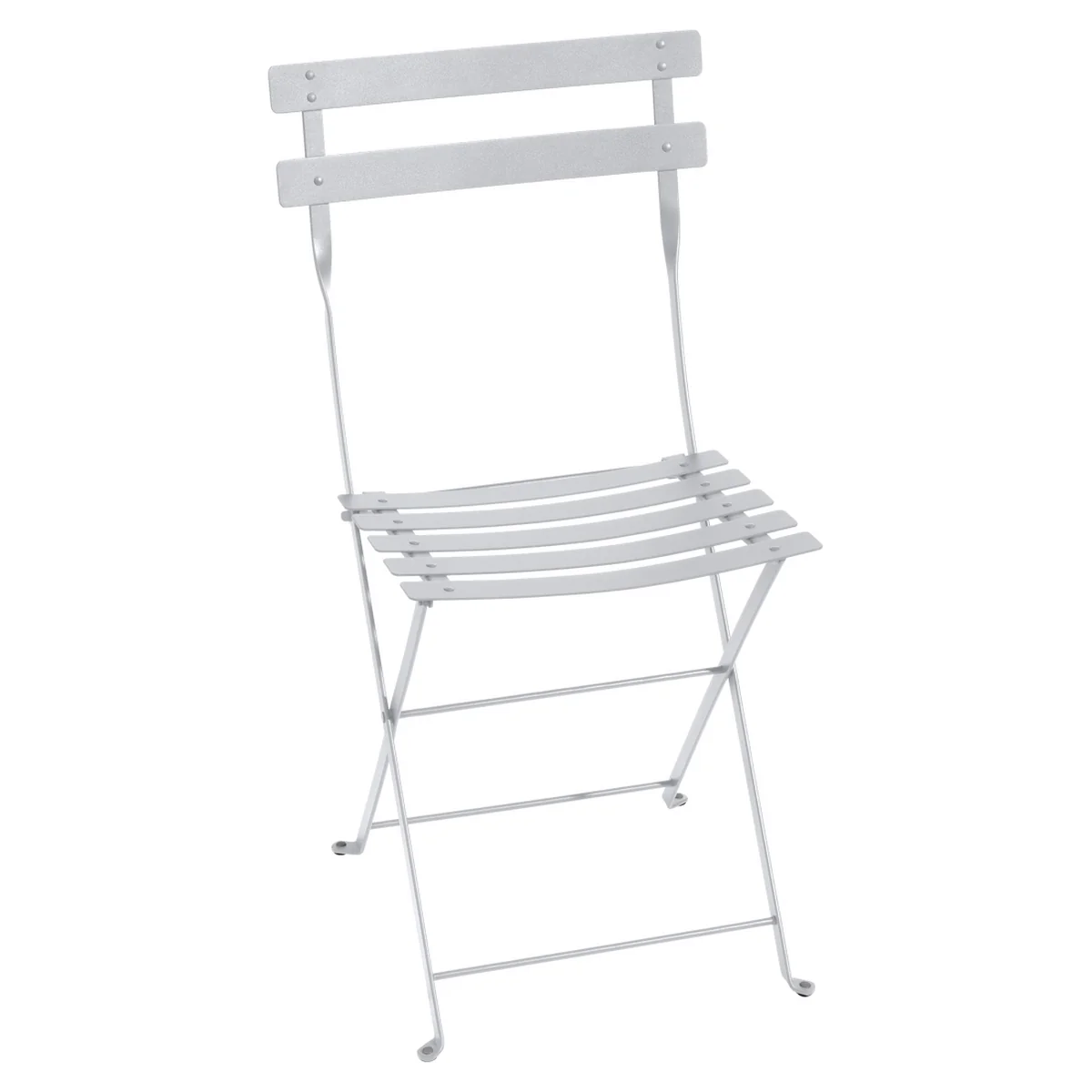 Fermob - Bistro Chaise pliante en métal, blanc coton Fermob - Bistro Chaise pliante en métal, blanc coton
