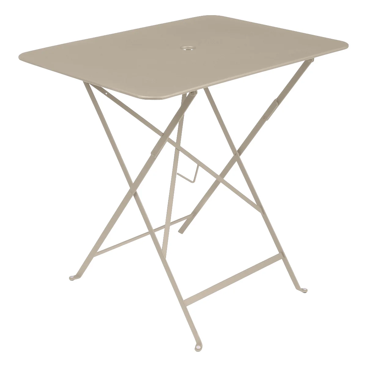 Fermob - Bistro Table pliante, rectangulaire, 77 x 57 cm, muscade Fermob - Bistro Table pliante, rectangulaire, 77 x 57 cm, muscade