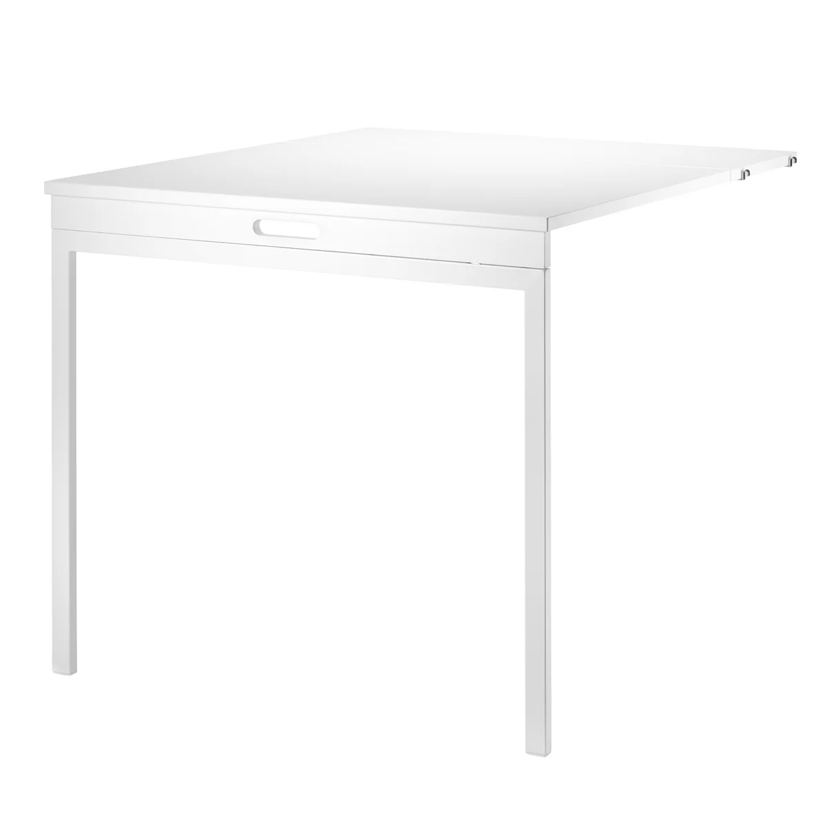 String - Table pliante, blanc/blanc String - Table pliante, blanc/blanc