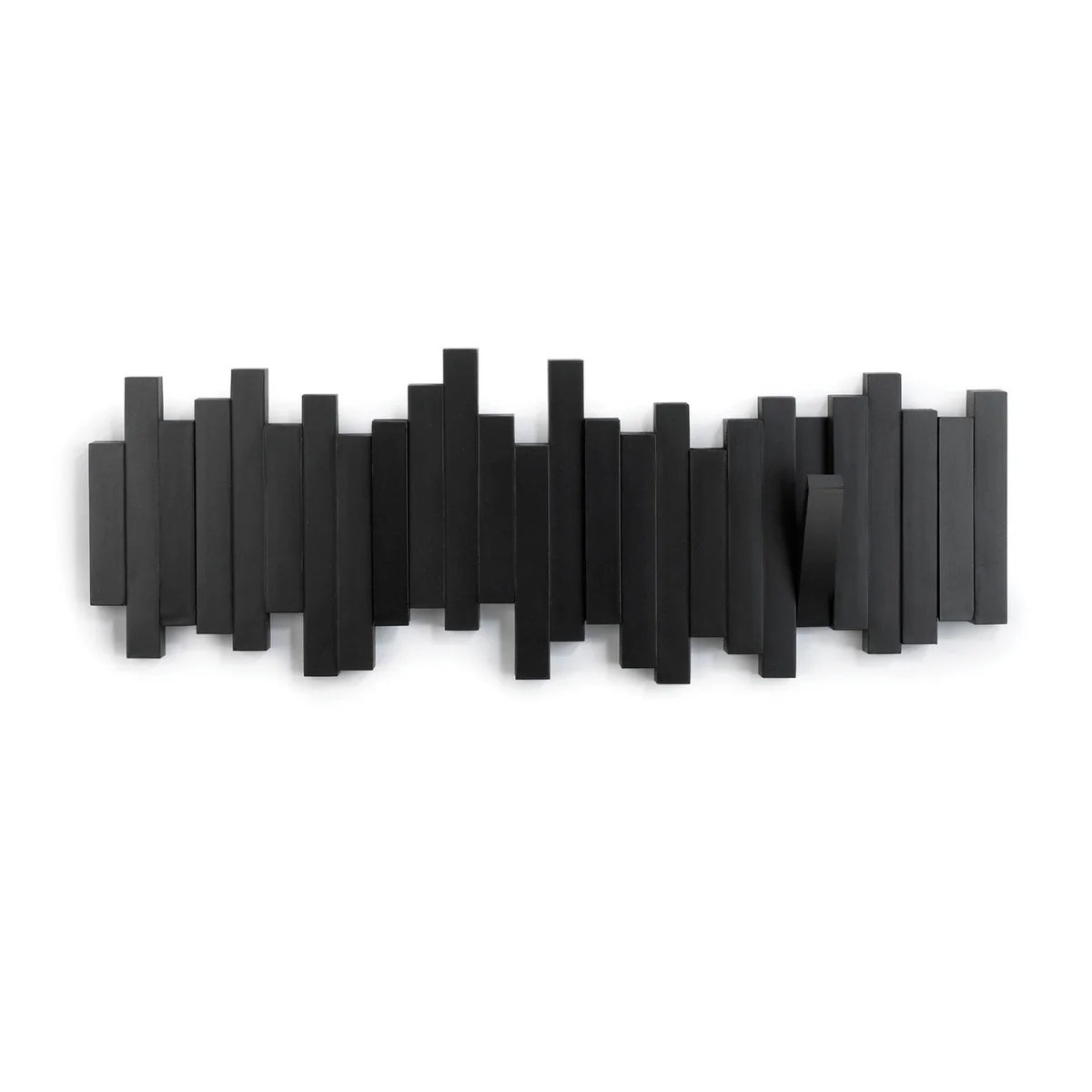 Umbra - Multi Hook Porte-manteau mural, noir Umbra - Multi Hook Porte-manteau mural, noir