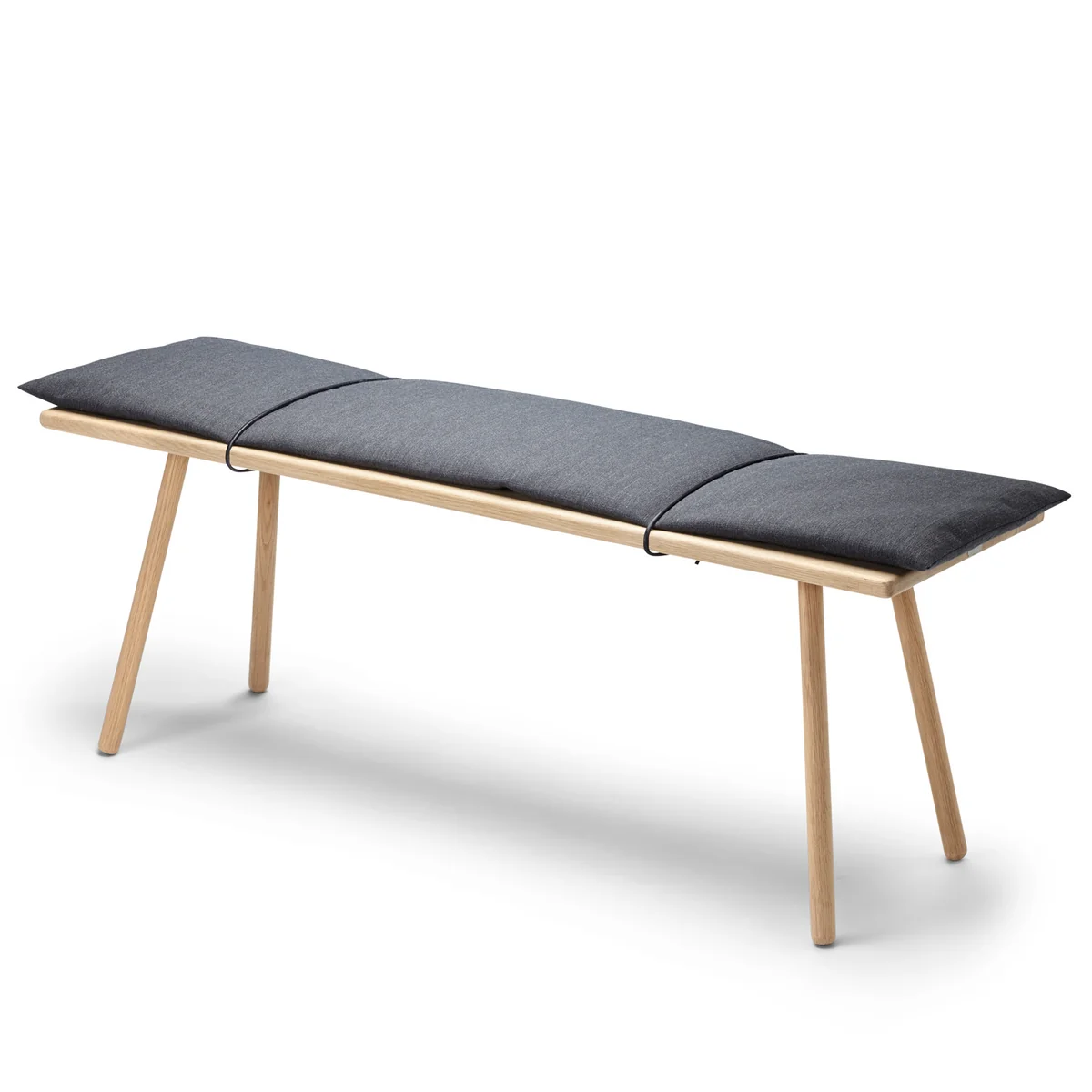 Fritz Hansen - Skagerak Georg Banc, chêne naturel / gris Fritz Hansen - Skagerak Georg Banc, chêne naturel / gris