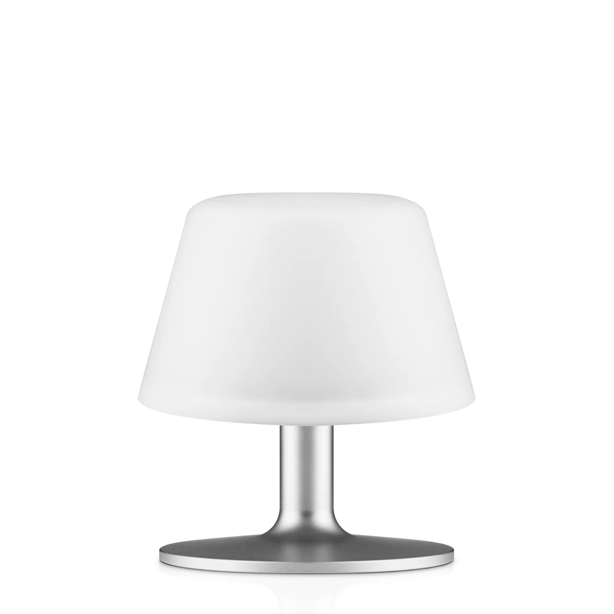 Eva Solo - SunLight Lampe de table de jardin avec abat-jour en verre, Ø 13 x H 13,5 cm, blanc