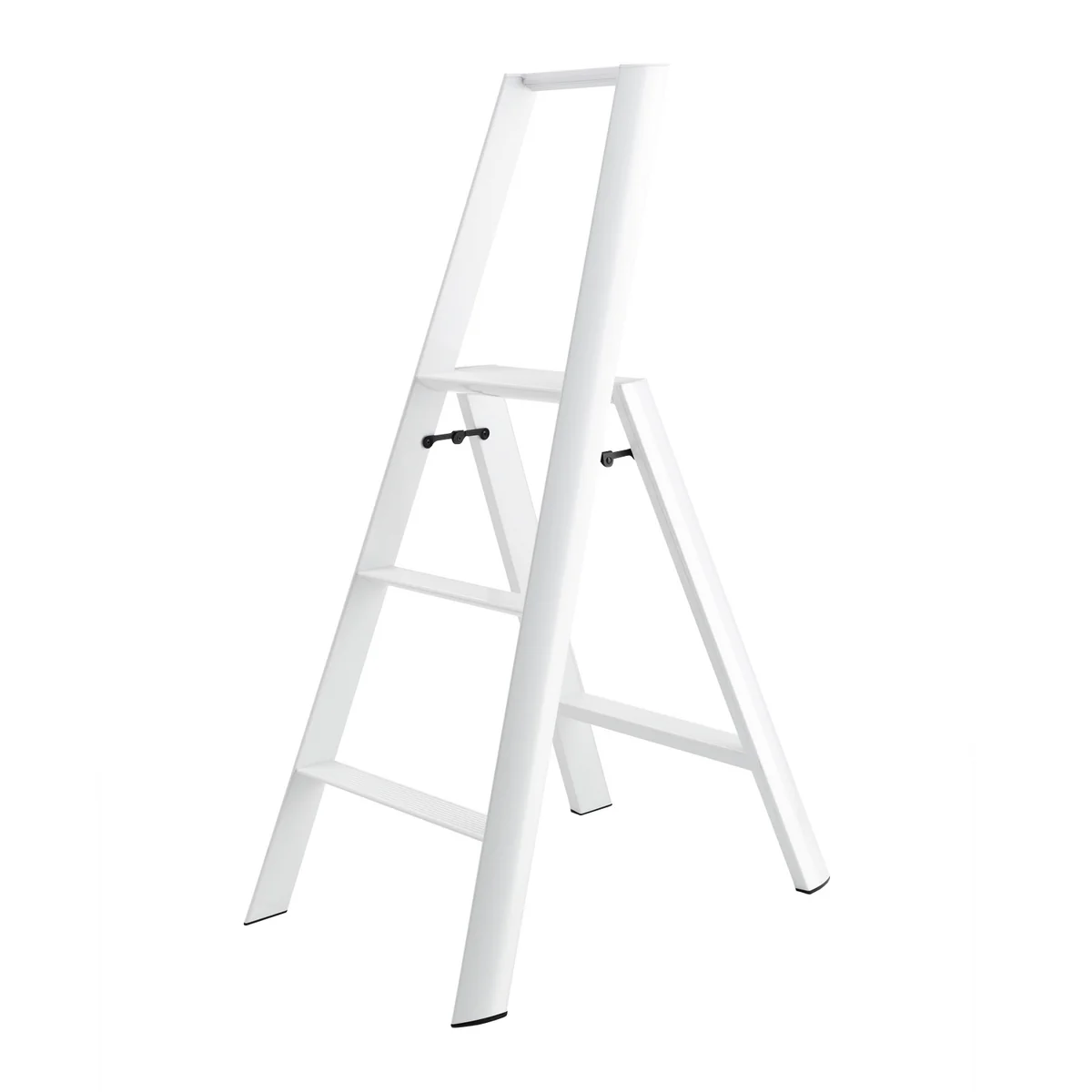 Metaphys - Lucano 3 Step Escabeau pour tabouret, blanc Metaphys - Lucano 3 Step Escabeau pour tabouret, blanc