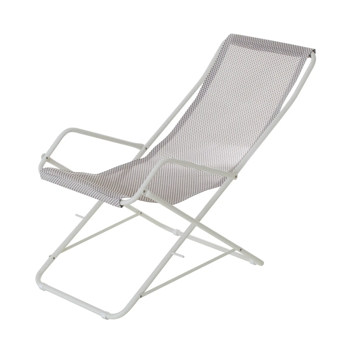 EMU  - Bahama Chaise longue, blanche / glace