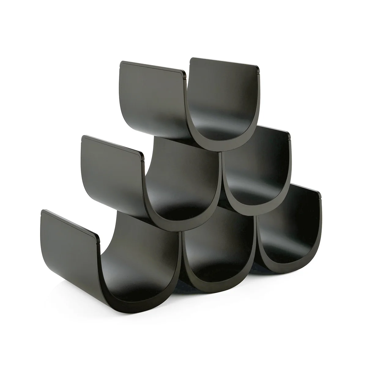 Alessi - Porte-bouteille Noè, noir