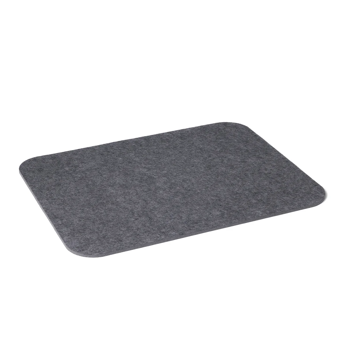 Hey Sign - Set de table rectangulaire, angles ronds, 5&nbsp;mm, anthracite