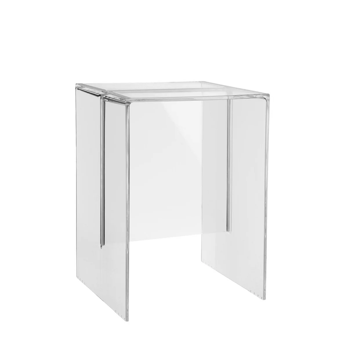 Kartell - Tabouret/table d'appoint, transparent, clair Kartell - Tabouret/table d'appoint, transparent, clair