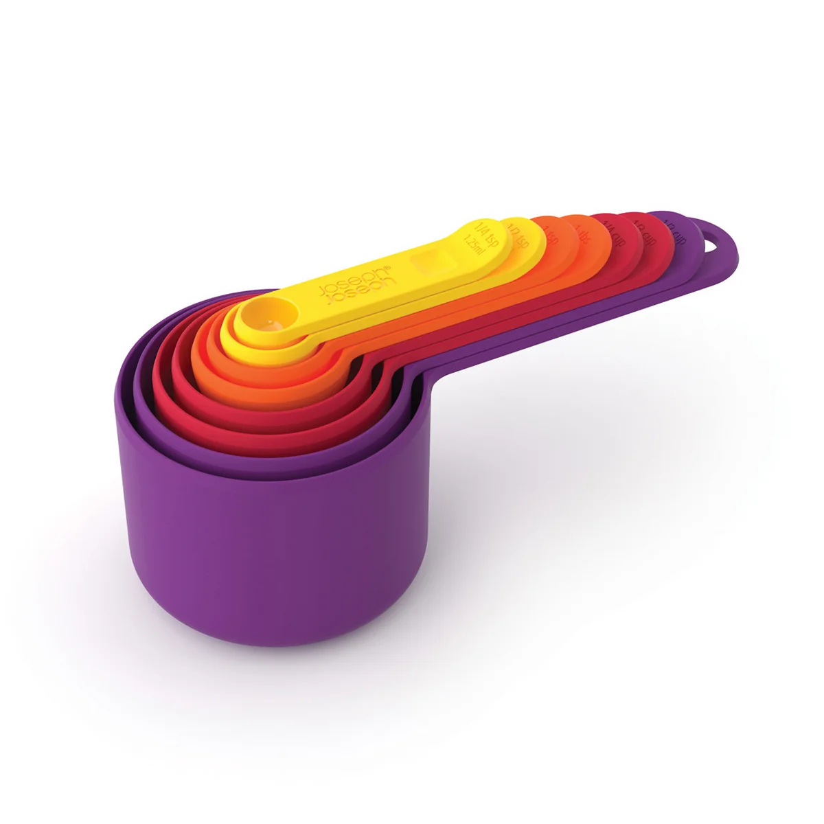 Joseph Joseph - Nest Measure Gobelet à mesurer (set de 8), multicolore