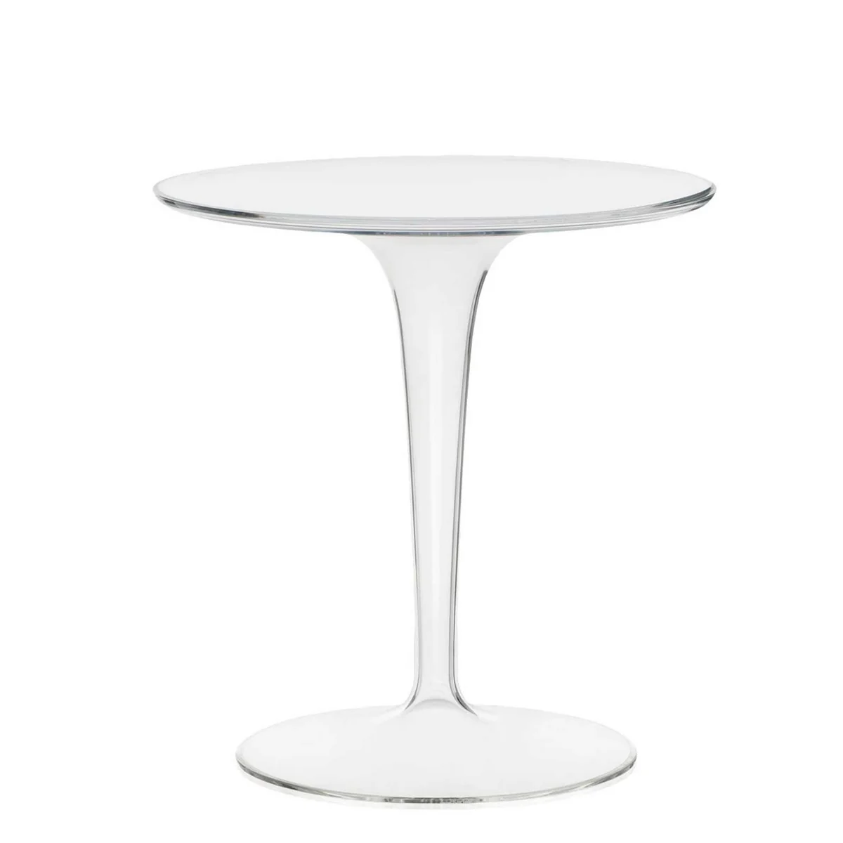 Kartell - LA TABLE Tip Top Table d'appoint, transparent Kartell - LA TABLE Tip Top Table d'appoint, transparent