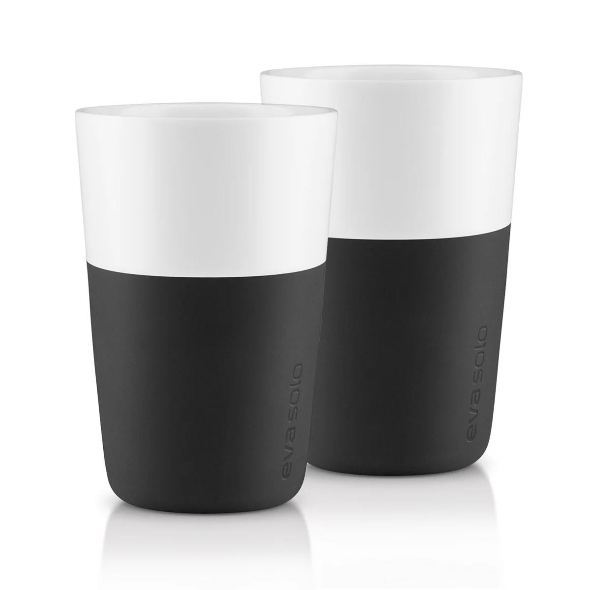 Eva Solo - Caffé Mug à latte (set de 2), noir