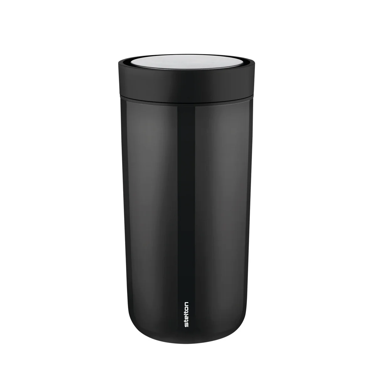 Stelton - To Go Click 0,4 l, double paroi, noir / metallic Stelton - To Go Click 0,4 l, double paroi, noir / metallic