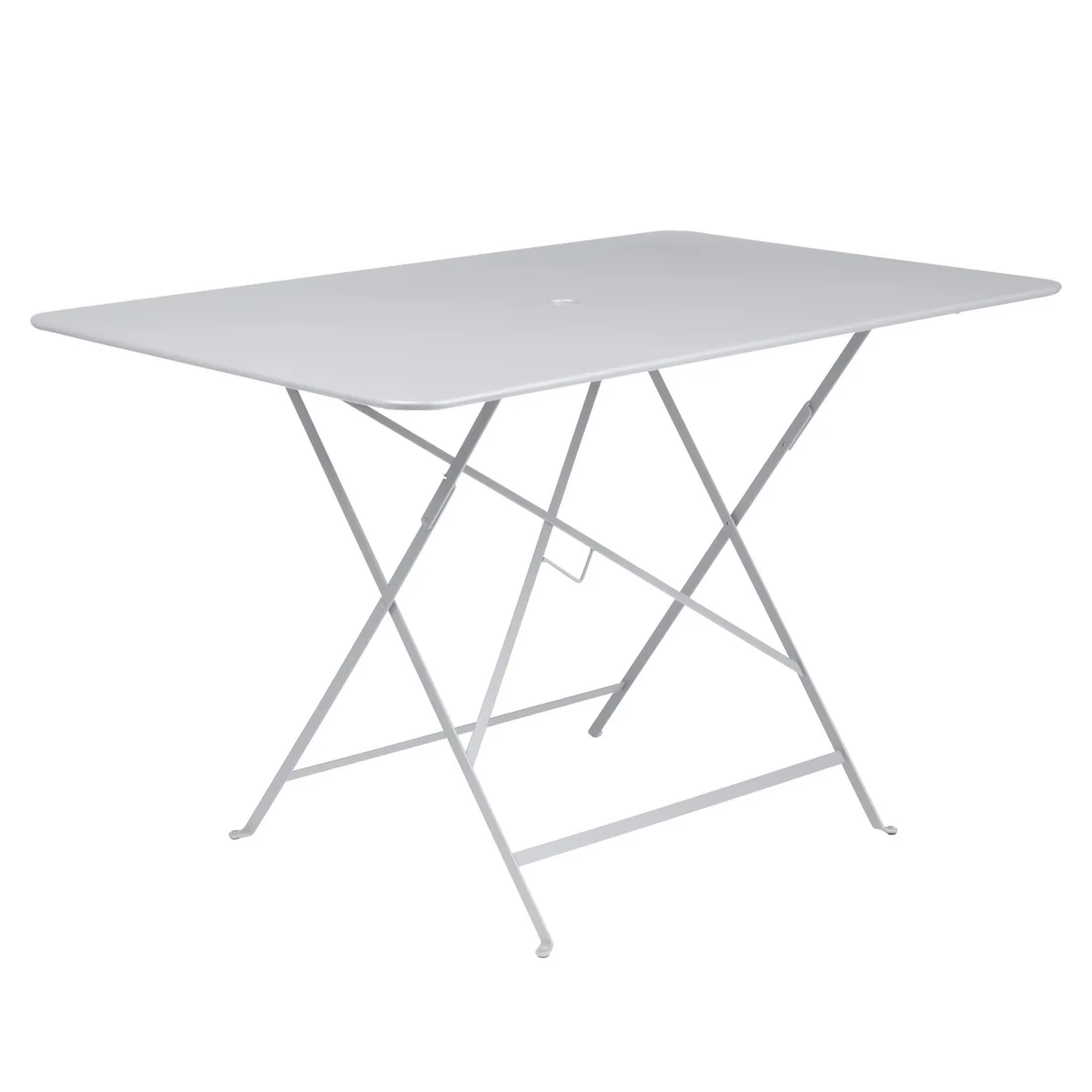 Fermob - Bistro Table pliante, rectangulaire, 117 x 77 cm, blanc coton Fermob - Bistro Table pliante, rectangulaire, 117 x 77 cm, blanc coton