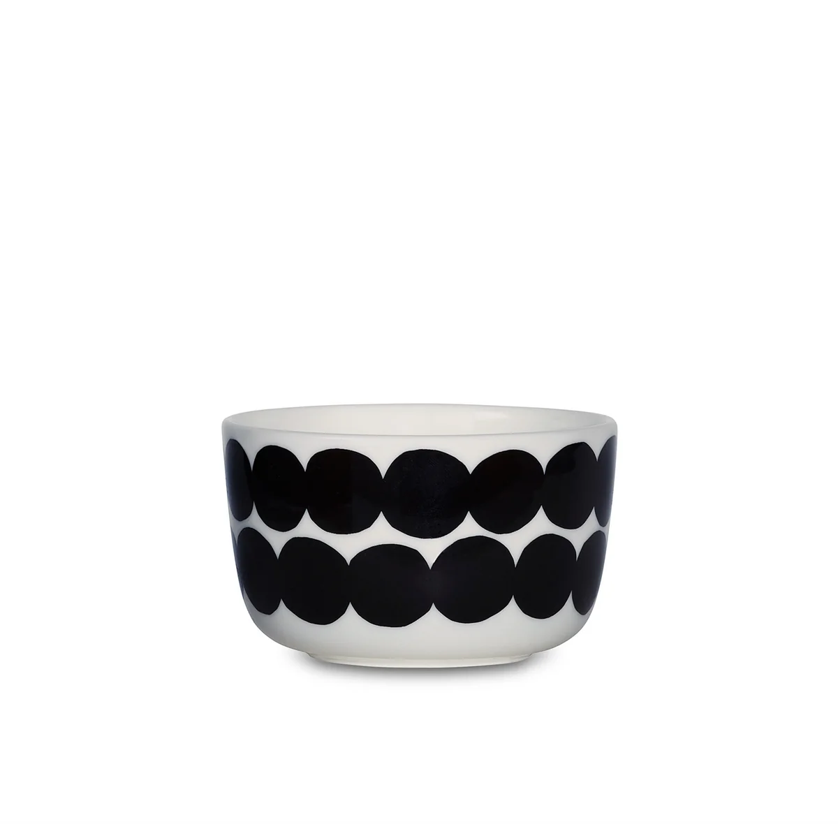 Marimekko - Oiva Siirtolapuutarha Bol 250 ml, blanc / noir