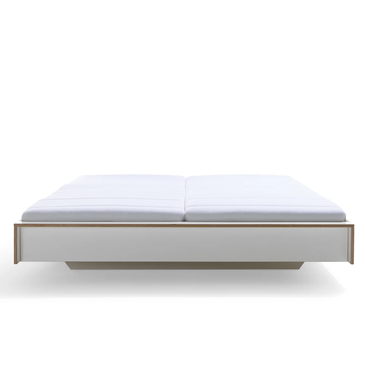 Müller Small Living - Flai Lit, hauteur confort, 180 x 200 cm, CPL blanc