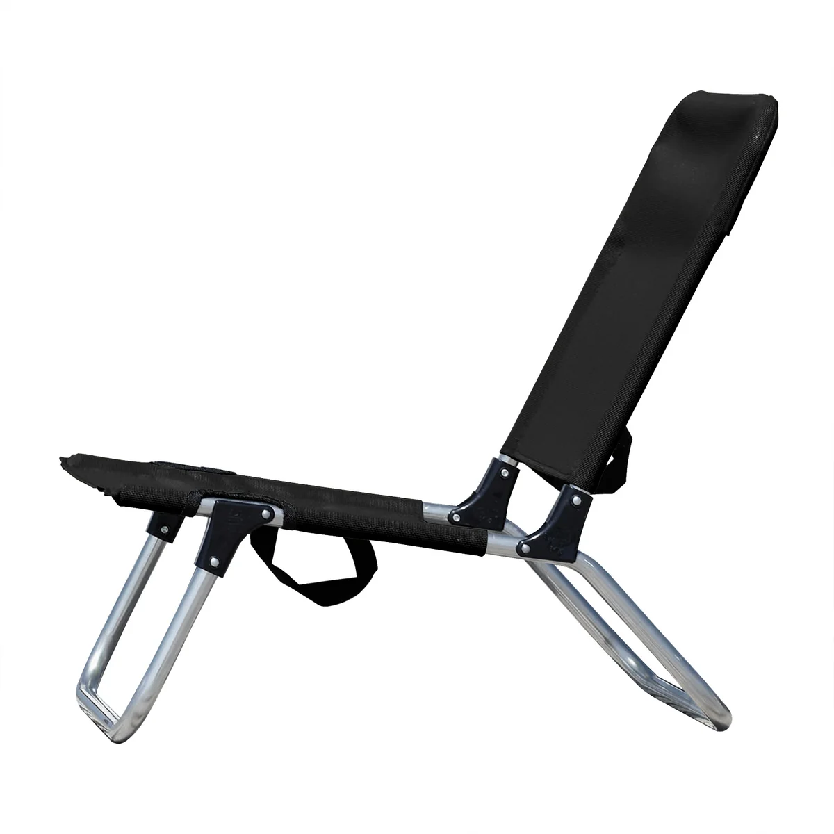 Fiam - Quick Chaise de plage, noire Fiam - Quick Chaise de plage, noire
