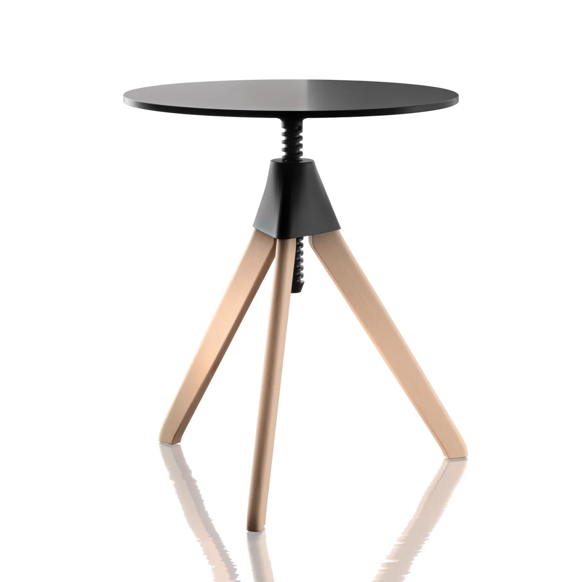 Magis - Topsy The Wild Bunch Table d'appoint, hêtre naturel / noir