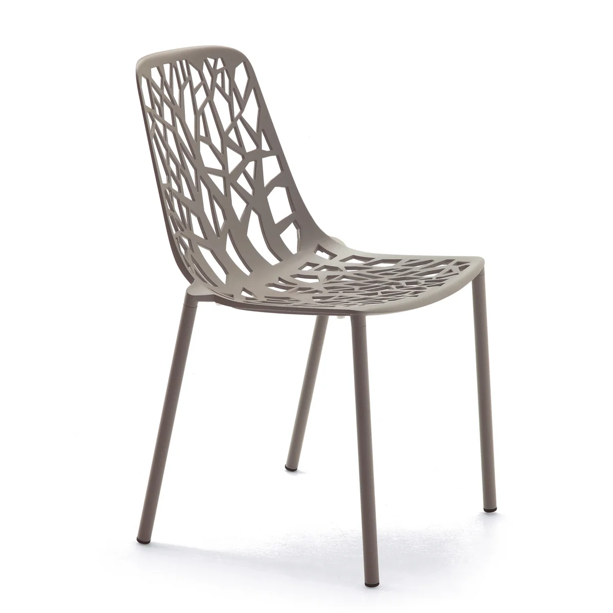 Fast - Forest Chaise empilable ( Outdoor ), taupe Fast - Forest Chaise empilable ( Outdoor ), taupe