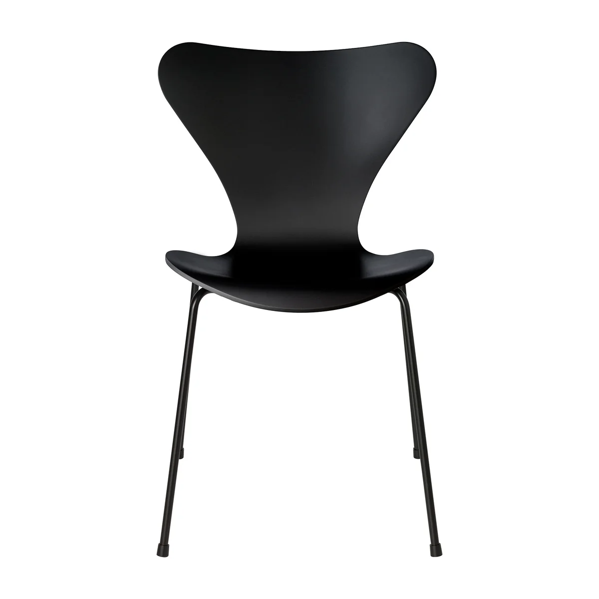 Fritz Hansen - Série 7 chaise, noir / frêne laqué noir Fritz Hansen - Série 7 chaise, noir / frêne laqué noir