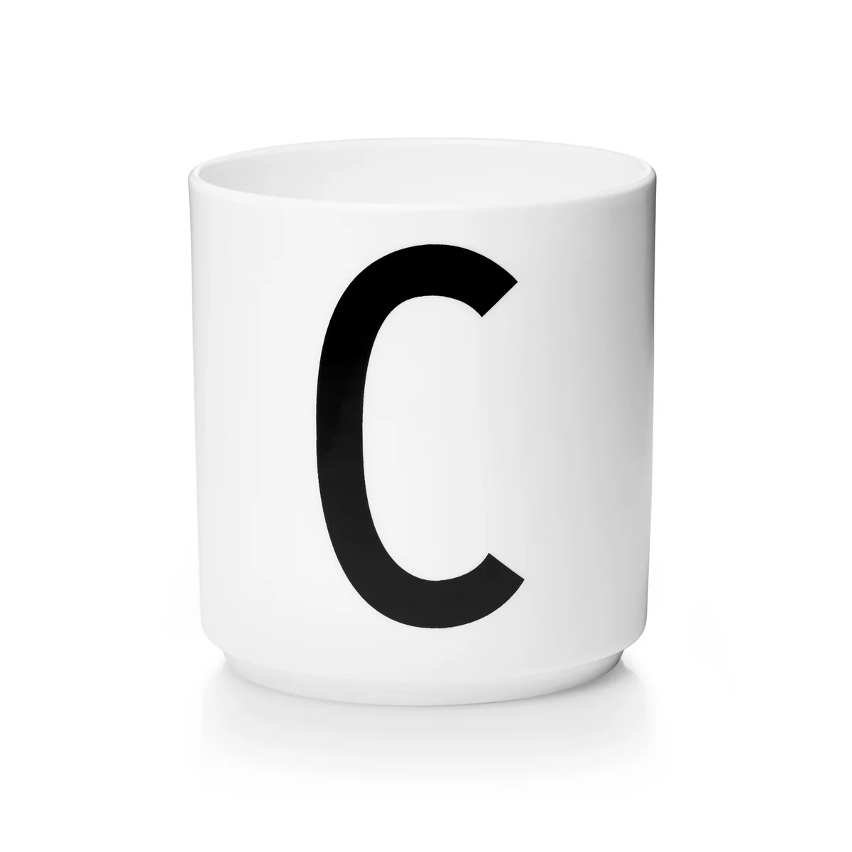 Design Letters - Tasse en porcelaine AJ - C, blanc Design Letters - Tasse en porcelaine AJ - C, blanc
