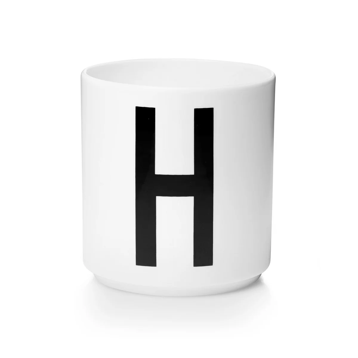 Design Letters - Tasse en porcelaine AJ - H, blanc Design Letters - Tasse en porcelaine AJ - H, blanc