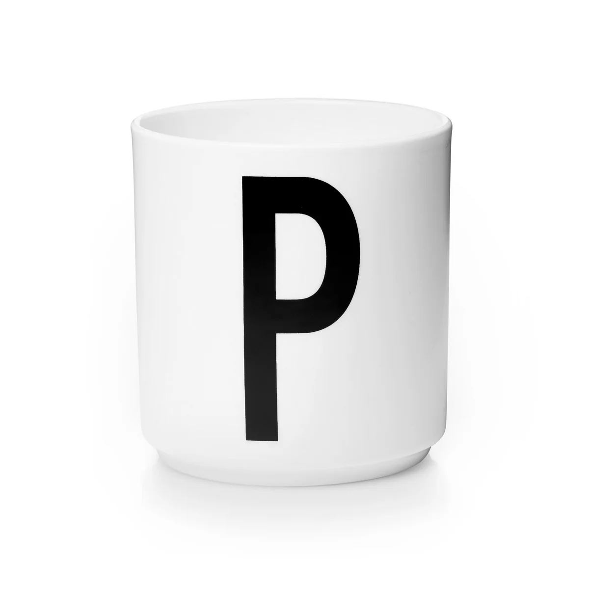Design Letters - Tasse en porcelaine AJ - P, blanc Design Letters - Tasse en porcelaine AJ - P, blanc