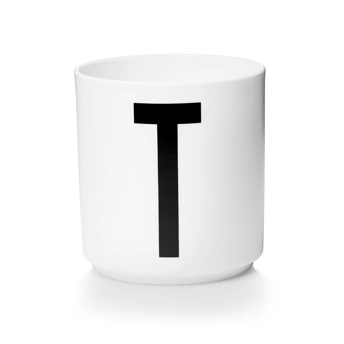 Design Letters - Tasse en porcelaine AJ - T, blanc Design Letters - Tasse en porcelaine AJ - T, blanc
