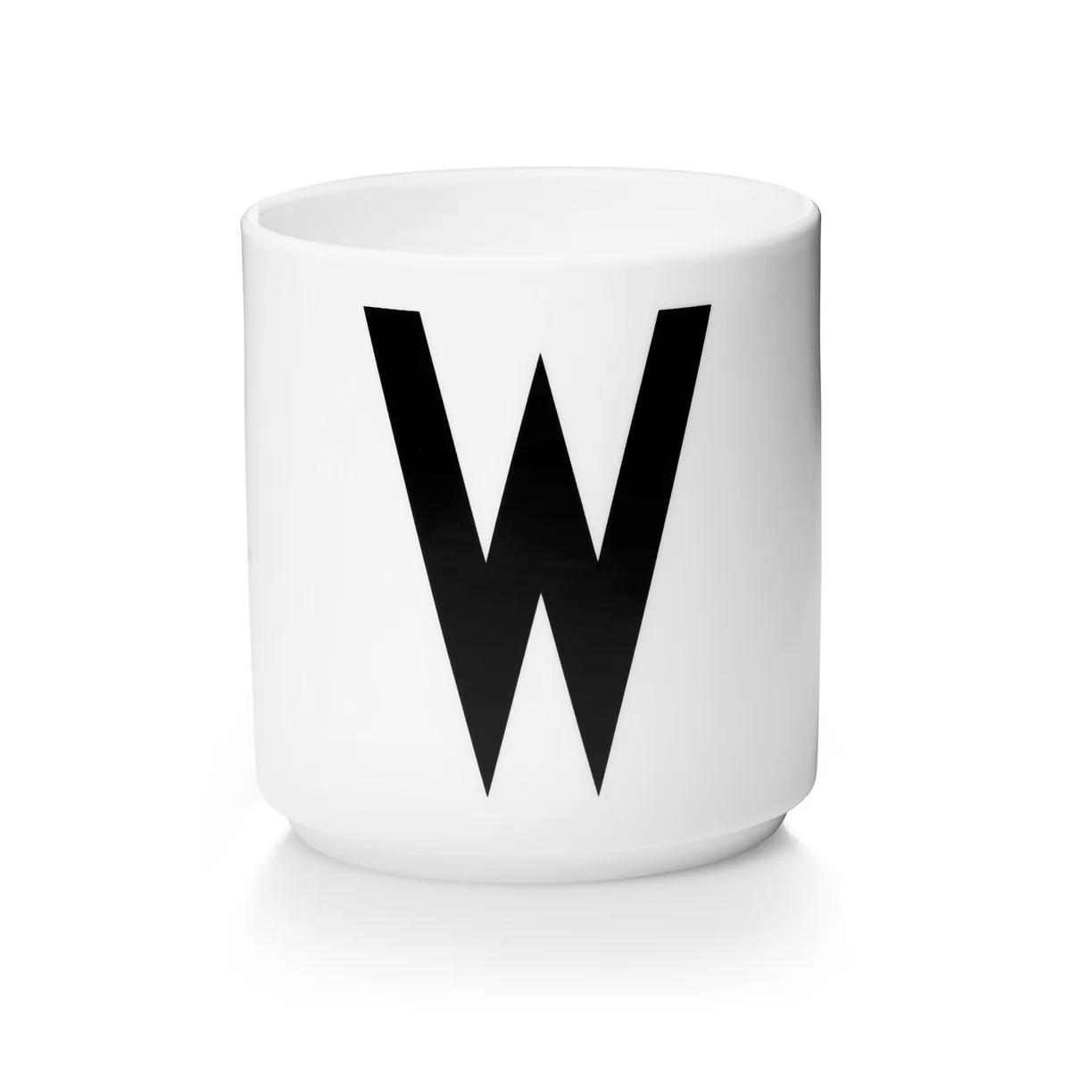 Design Letters - Tasse en porcelaine AJ - W, blanc Design Letters - Tasse en porcelaine AJ - W, blanc