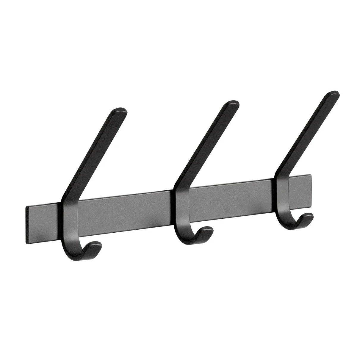 e15 - FK08 Uni portemanteau L 40 cm, noir foncé
