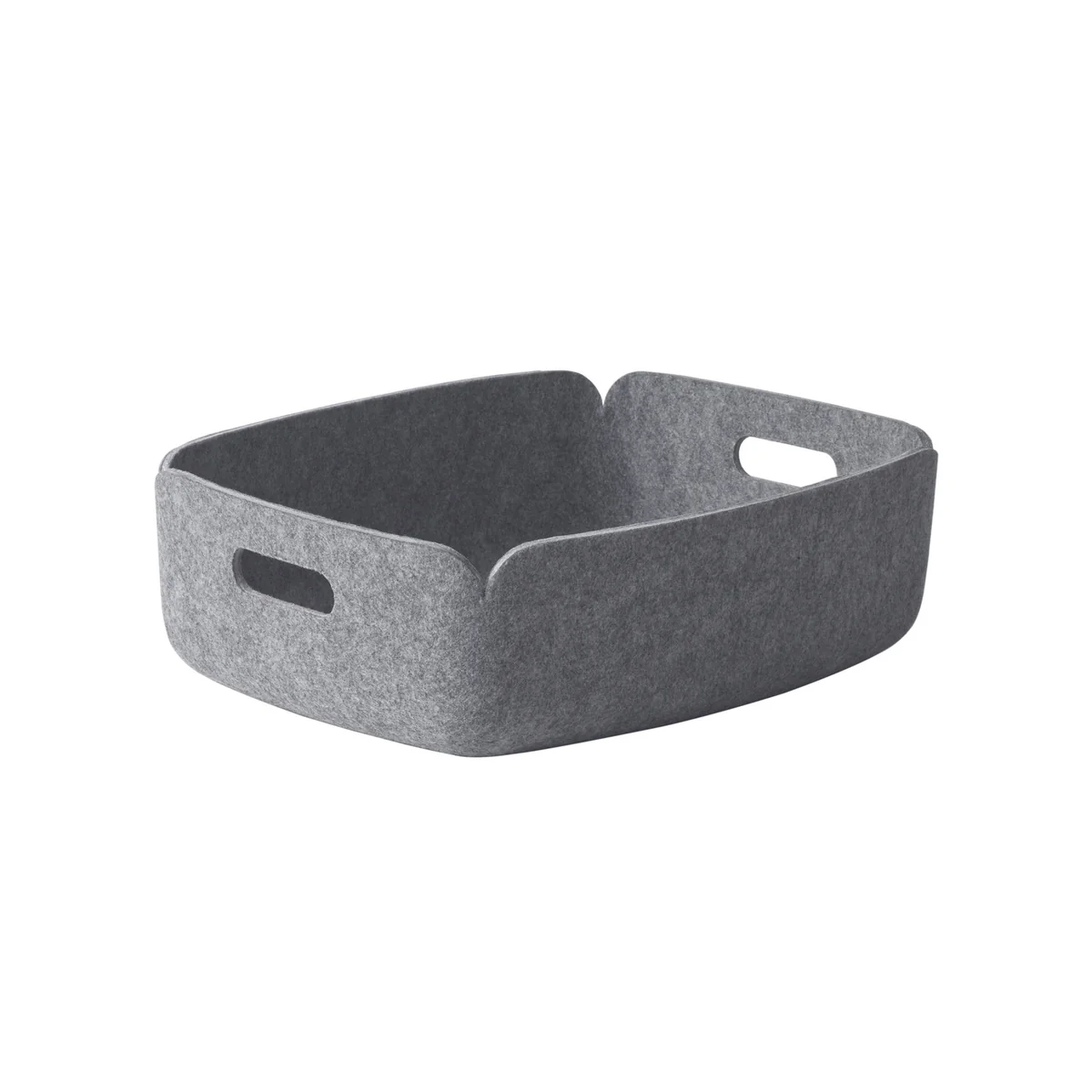 Muuto - Restore Plateau 40 x 31 cm, gris Muuto - Restore Plateau 40 x 31 cm, gris