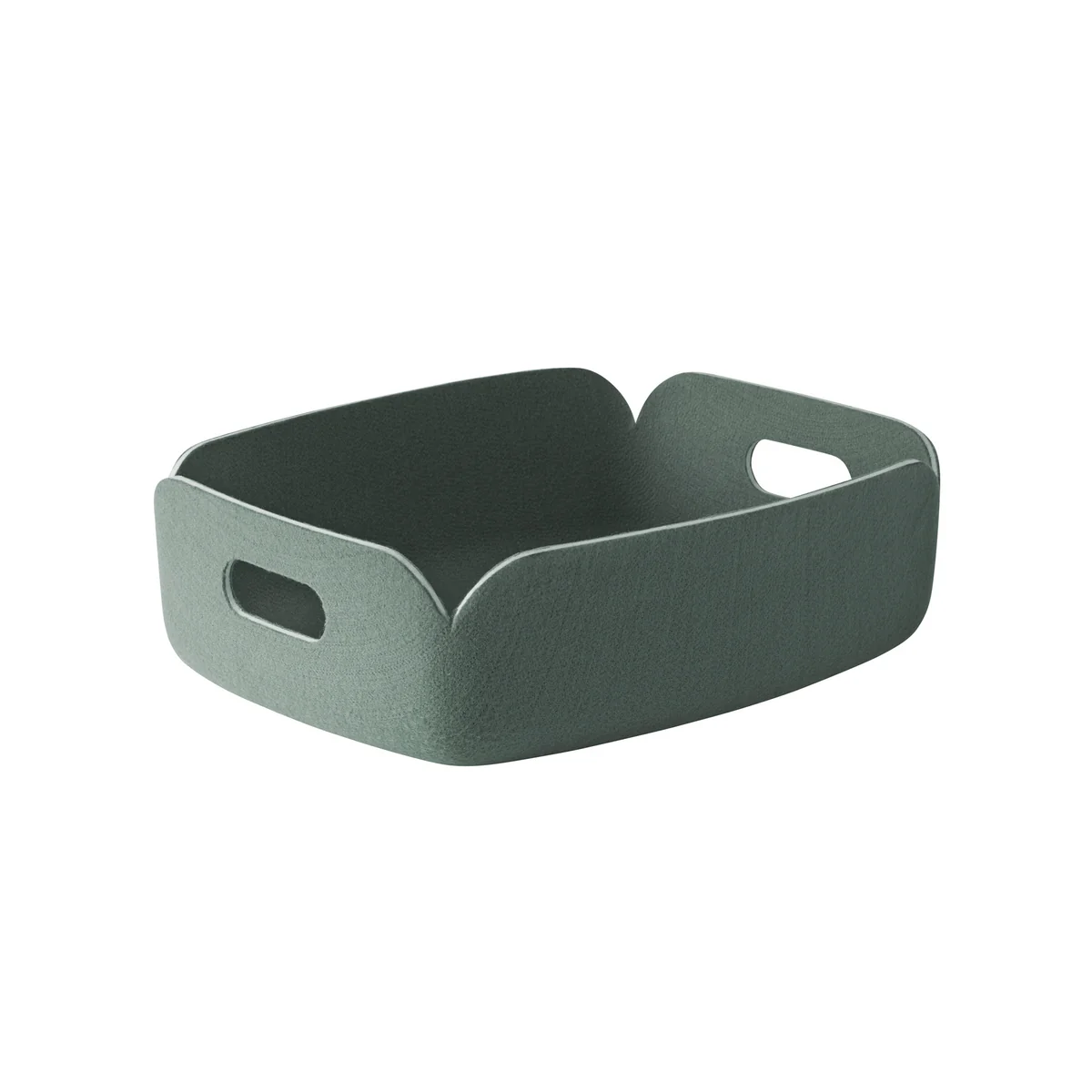 Muuto - Restore Plateau 40 x 31 cm, dusty green Muuto - Restore Plateau 40 x 31 cm, dusty green