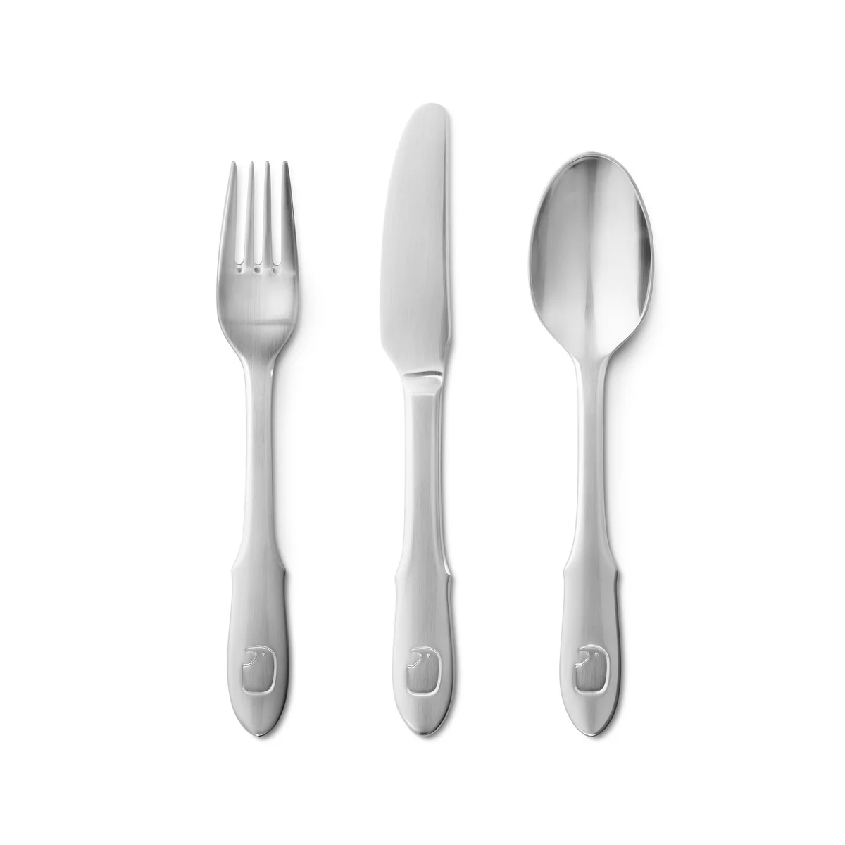 Georg Jensen – Couverts pour enfants Elephant (3 pièces)