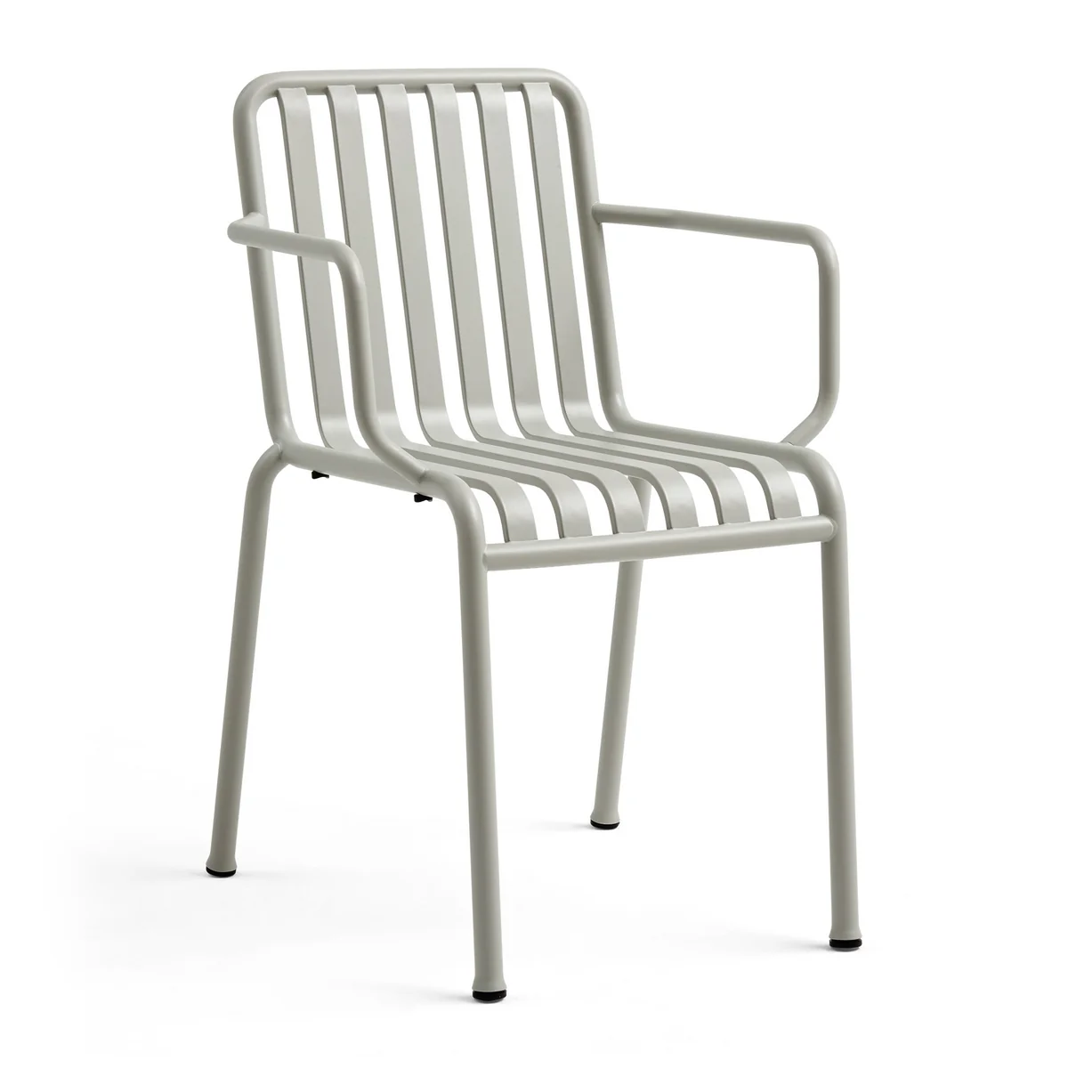 HAY - Palissade Chaise avec accoudoirs, gris clair HAY - Palissade Chaise avec accoudoirs, gris clair