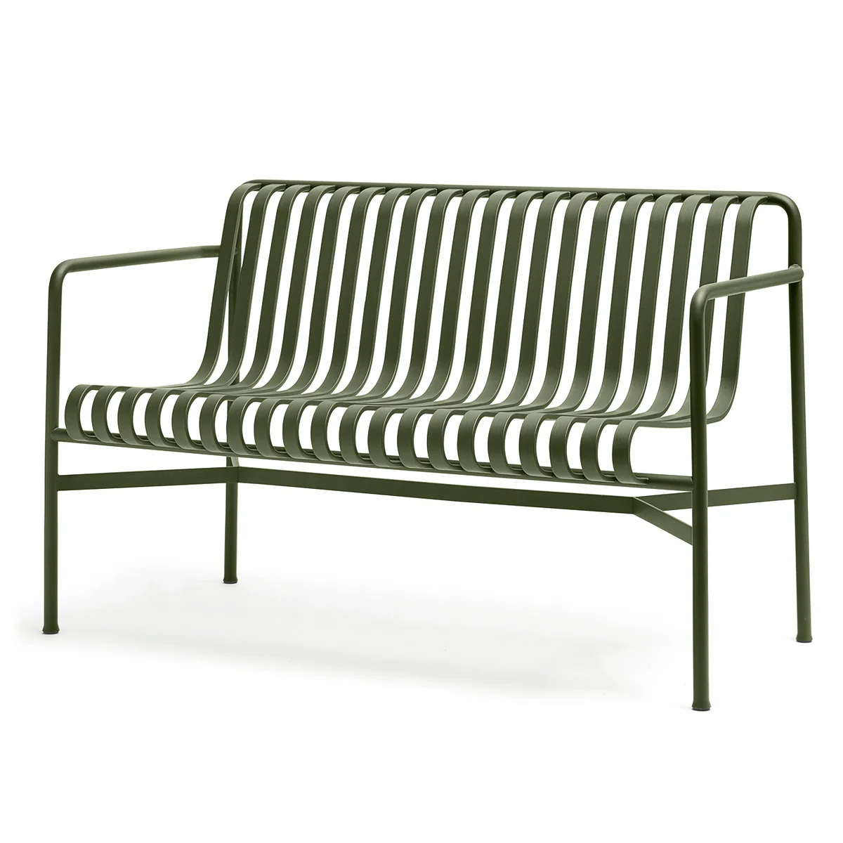 HAY - Palissade Dining Bench , olive HAY - Palissade Dining Bench , olive