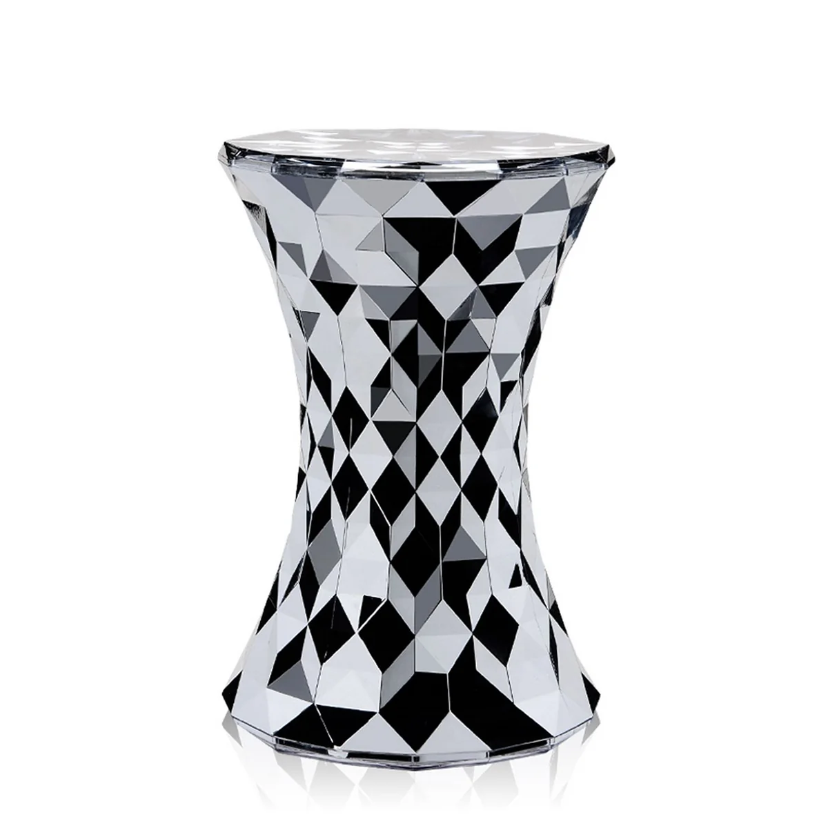 Kartell - Tabouret Stone, chromé Kartell - Tabouret Stone, chromé